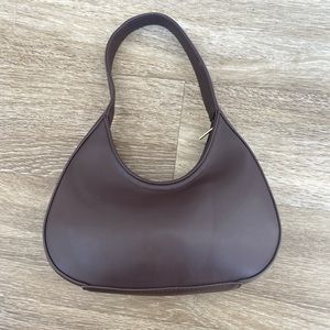 Brandy Melville Brown Faux Leather Purse